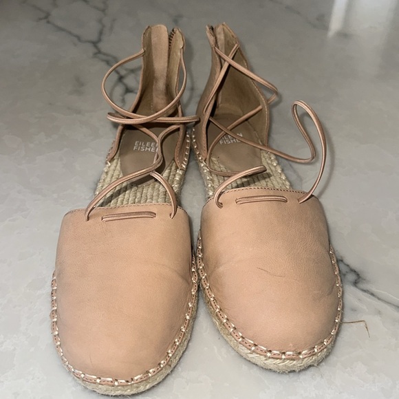 Eileen Fisher Suede Espadrilles - Picture 2 of 8